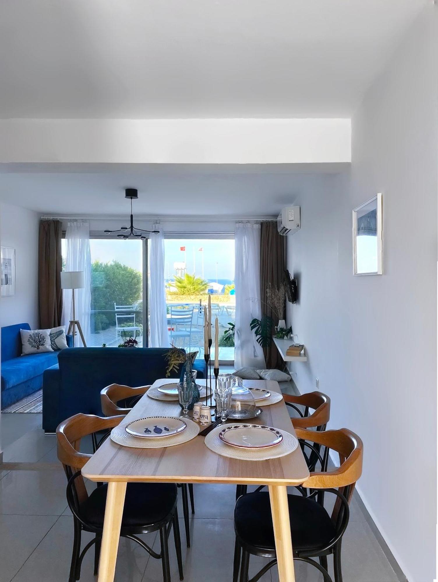 Spacious Three-Bedroom Apartment With Sea View A4 Lapithos  Exterior foto